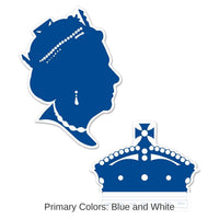 24 Pack Bulk Queen Party Silhouettes