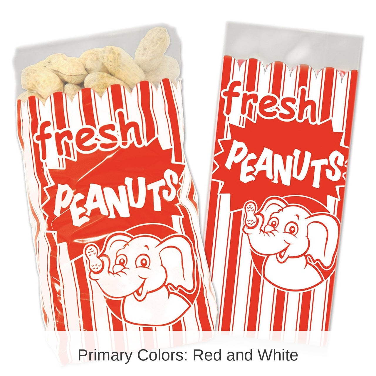 600 Pack Bulk Peanut Bags