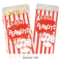 600 Pack Bulk Peanut Bags