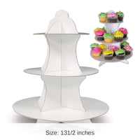 12 Pack Bulk Cupcake Stand 13.5