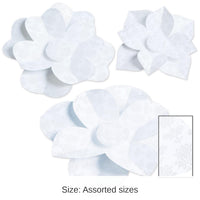 36 Pack Bulk Paper Flowers