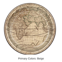 96 Pack Bulk Around The World Party Paper Plates 9 inch
