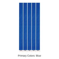 600 Pack Bulk Tyvek Wristbands blue