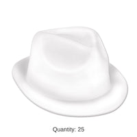 25 Pack Bulk Velour Chairman Hat