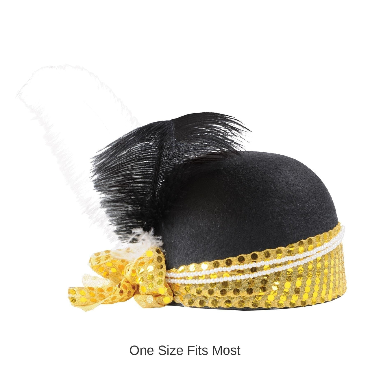 12 Pack Bulk Sequined Flapper Hat
