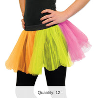12 Pack Bulk Tutu - multi-color