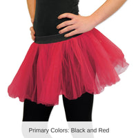 12 Pack Bulk Tutu - red