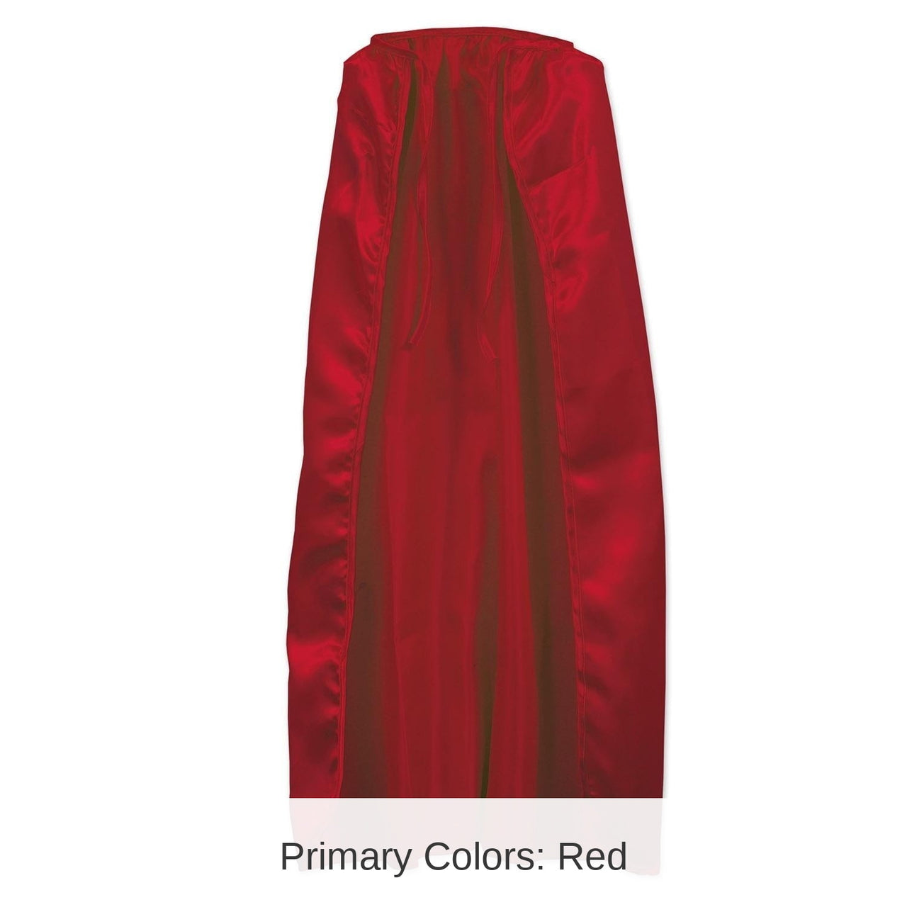 12 Pack Bulk Fabric Cape - red - string-tie closure