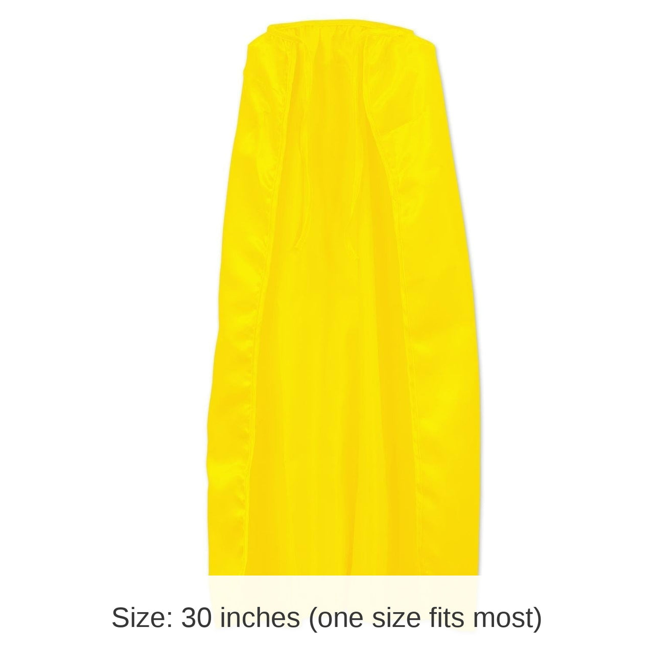 12 Pack Bulk Fabric Cape - yellow - string-tie closure
