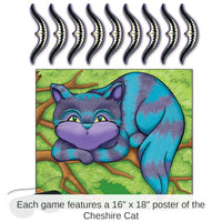 24 Pack Bulk Pin The Smile On The Cheshire Cat Party Game