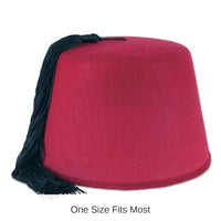 12 Pack Bulk Felt Fez Hat