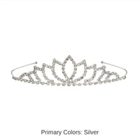 6 Pack Bulk Royal Queen Rhinestone Tiara