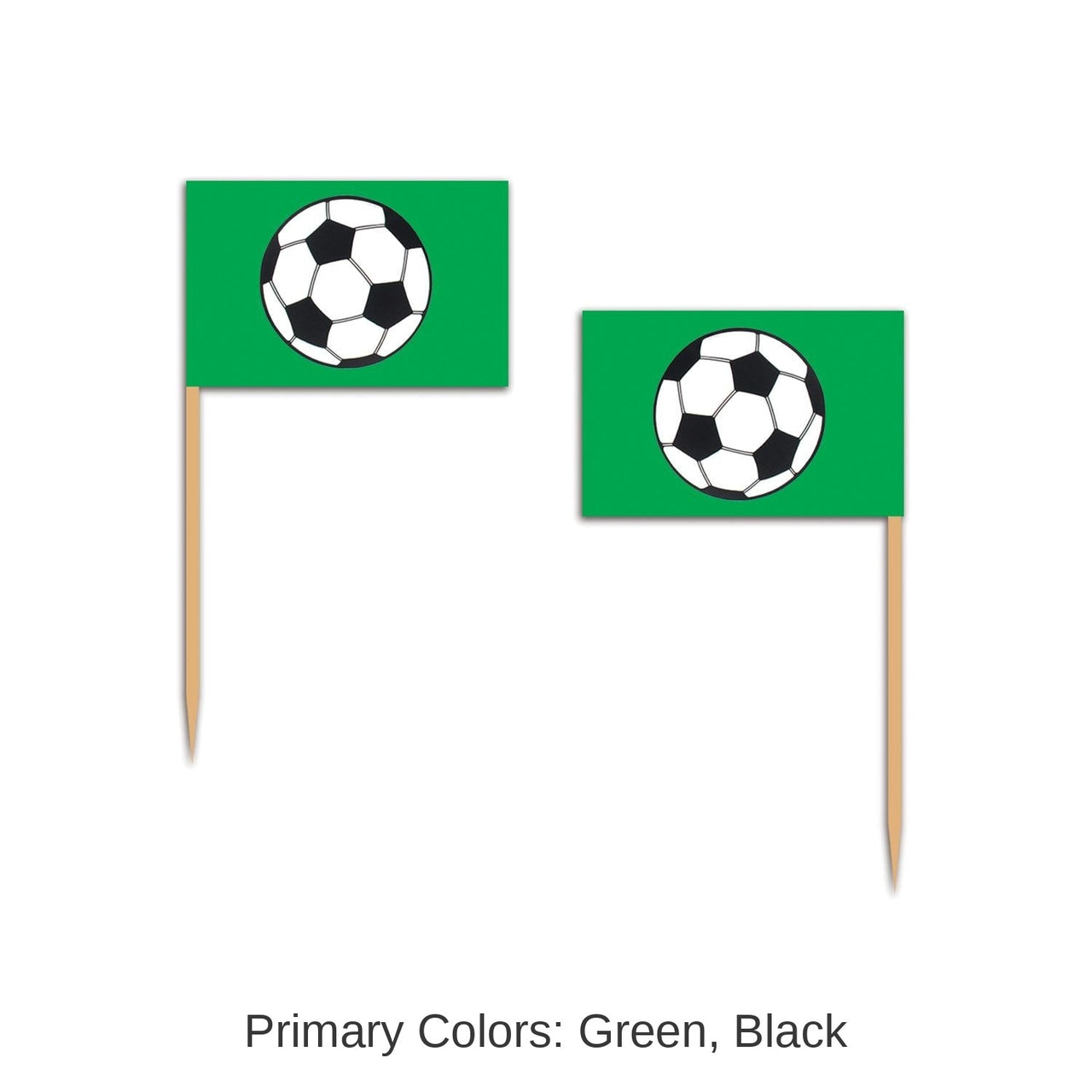 600 Pack Bulk Soccer Ball Party Picks