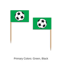 600 Pack Bulk Soccer Ball Party Picks