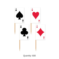 600 Pack Bulk Playing Card Party Picks