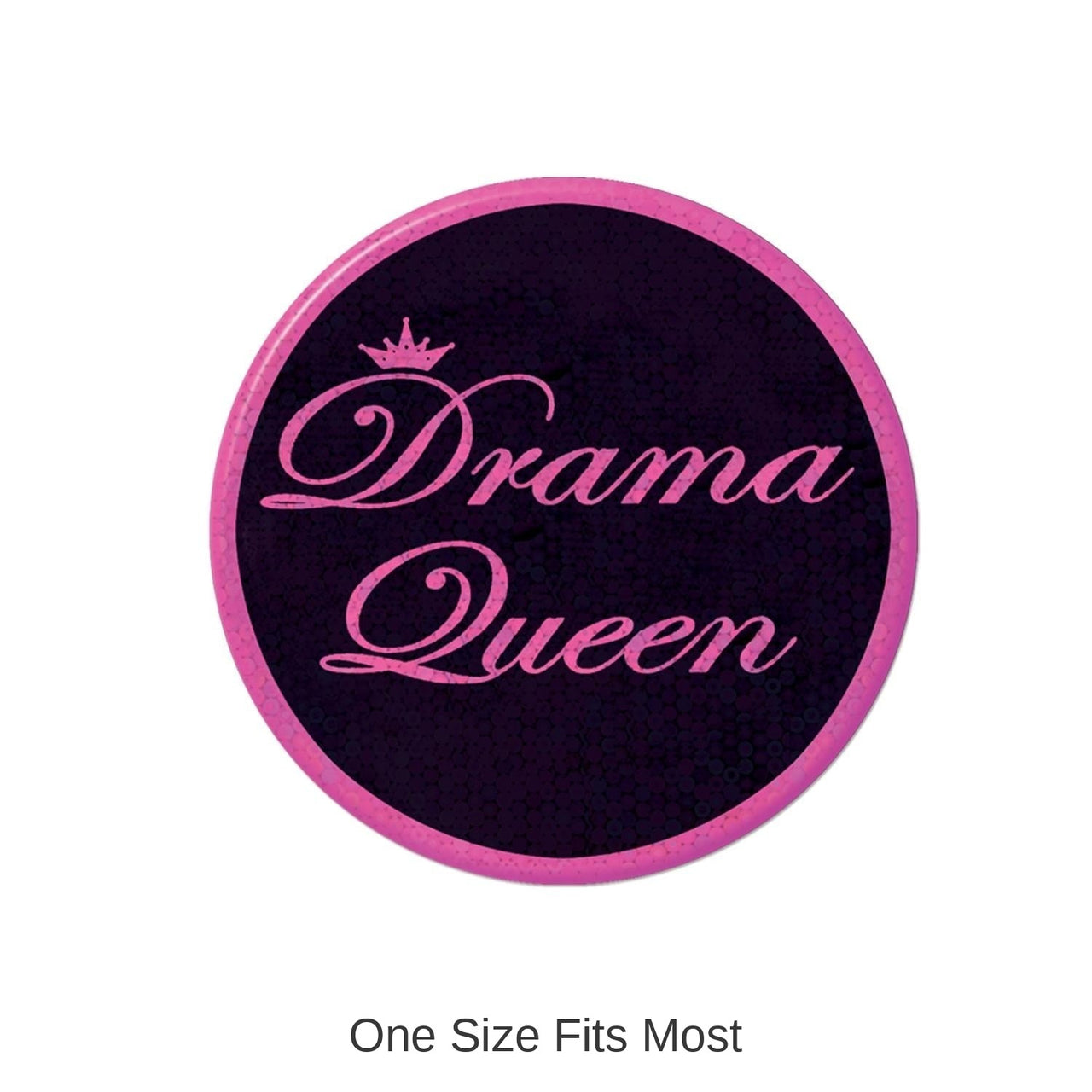 12 Pack Bulk Drama Queen Button