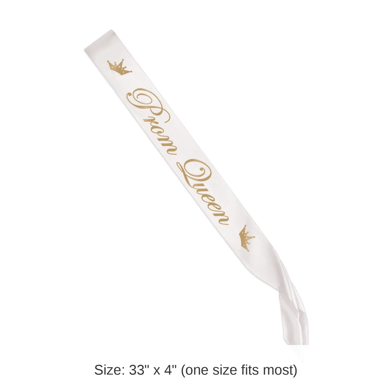 6 Pack Bulk Prom Queen Satin Sash