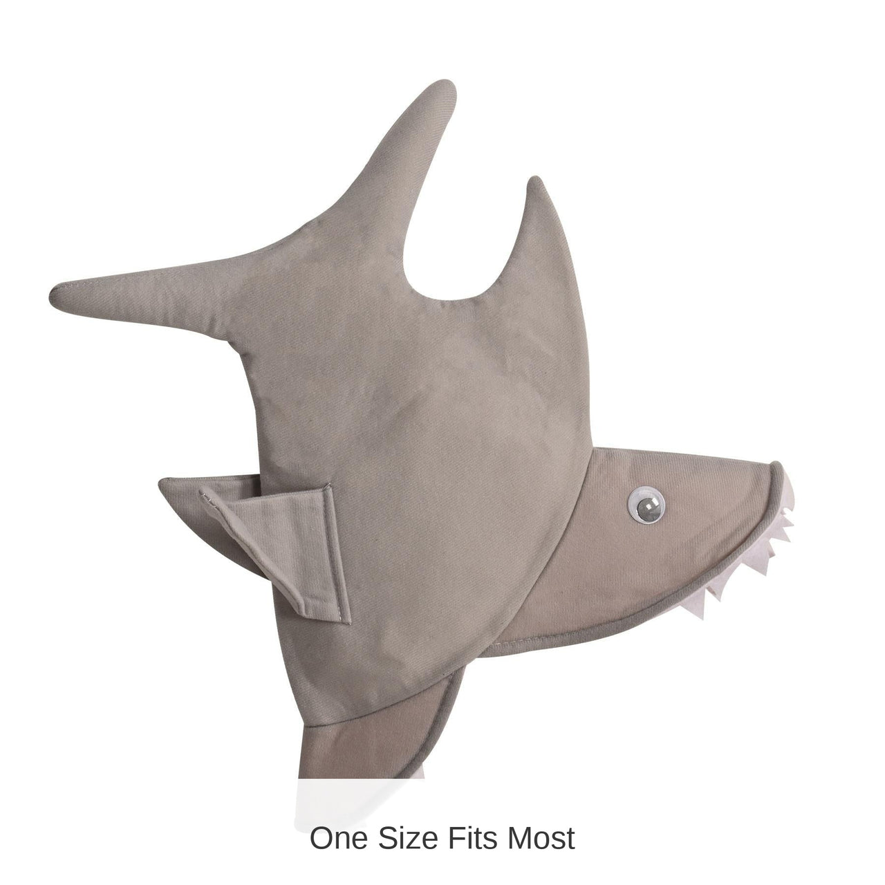 6 Pack Bulk Plush Shark Costume Hat