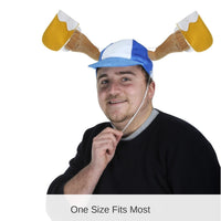 6 Pack Bulk Plush Oktoberfest Mugs Cap