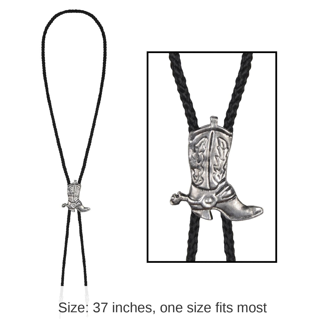 12 Pack Bulk Western Bolo Tie
