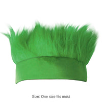 12 Pack Bulk Hairy Headband - green