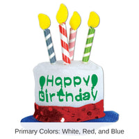 12 Pack Bulk Happy Birthday Party Cake Hair Clip