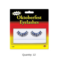 12 Pair Bulk Oktoberfest Eyelashes