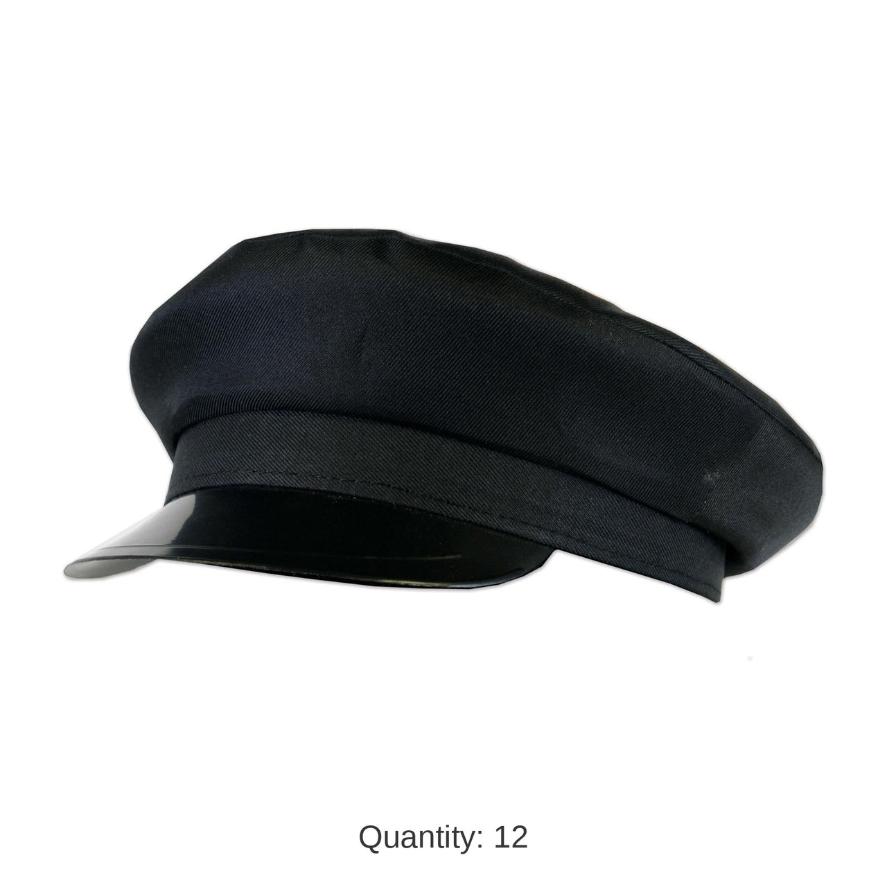 12 Pack Bulk Chauffeur Hat