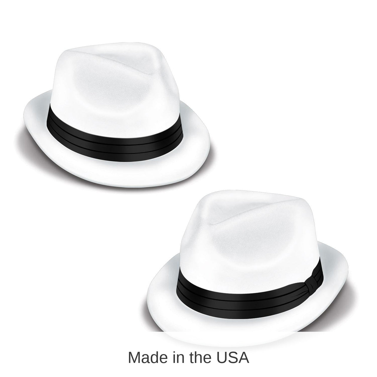 25 Pack Bulk New Year's Eve Velour Havana Chairman Hats