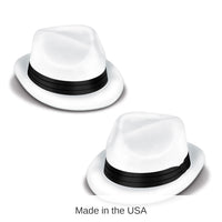 25 Pack Bulk New Year's Eve Velour Havana Chairman Hats