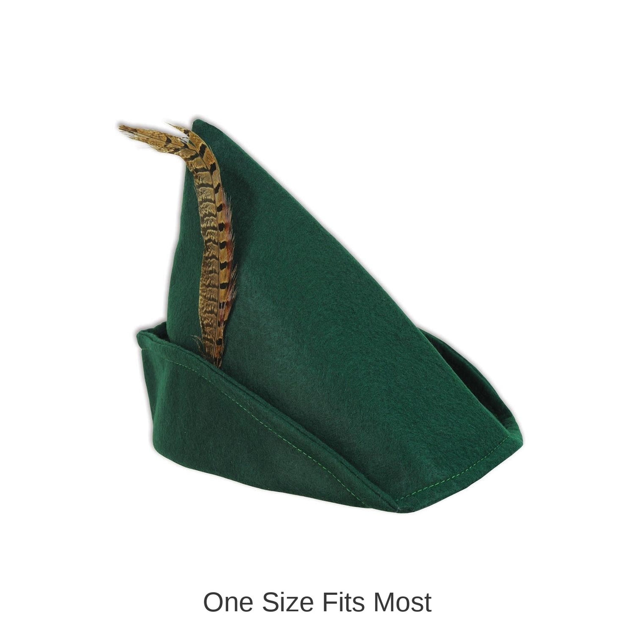12 Pack Bulk Felt Robin Hood Hat