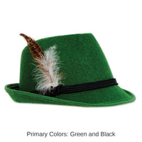 6 Pack Bulk Deluxe Oktoberfest Alpine Hat