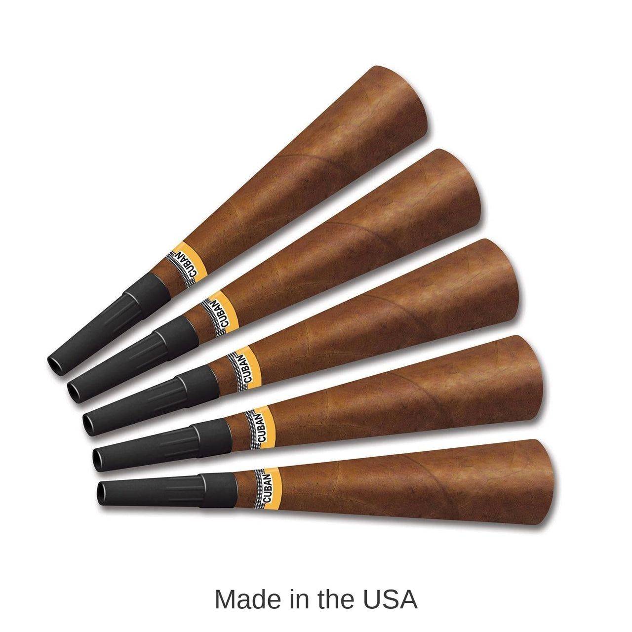 100 Pack Bulk New Year's Eve Cigar Horns