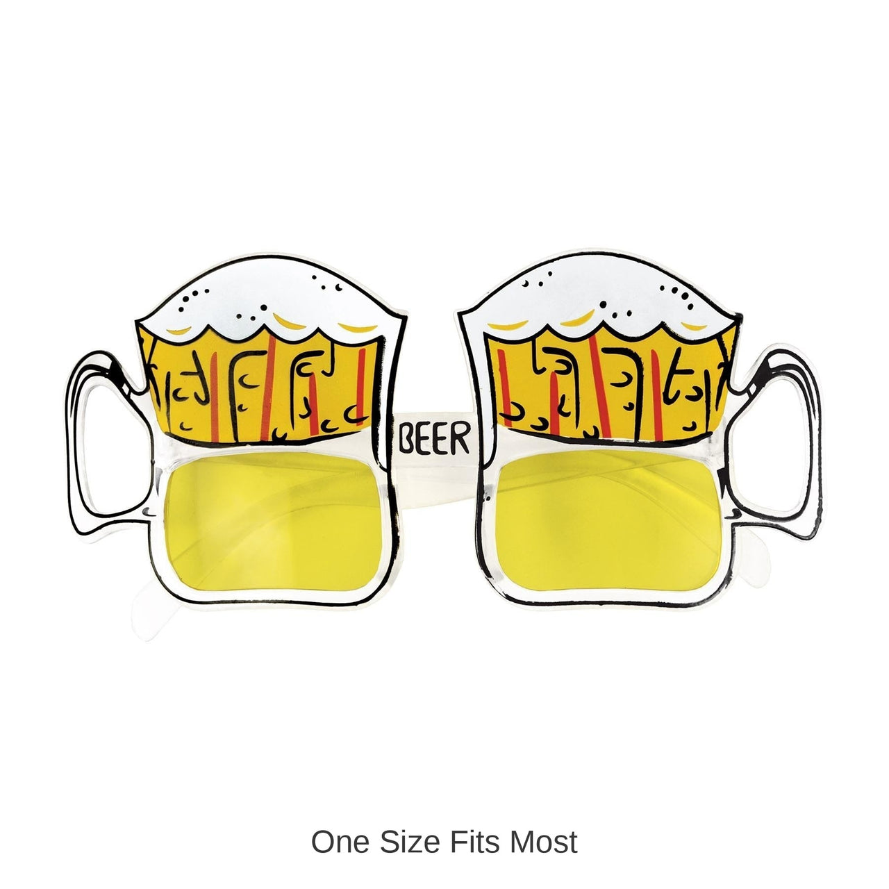 6 Pack Bulk Oktoberfest Beer Mug Fanci-Frame Glasses