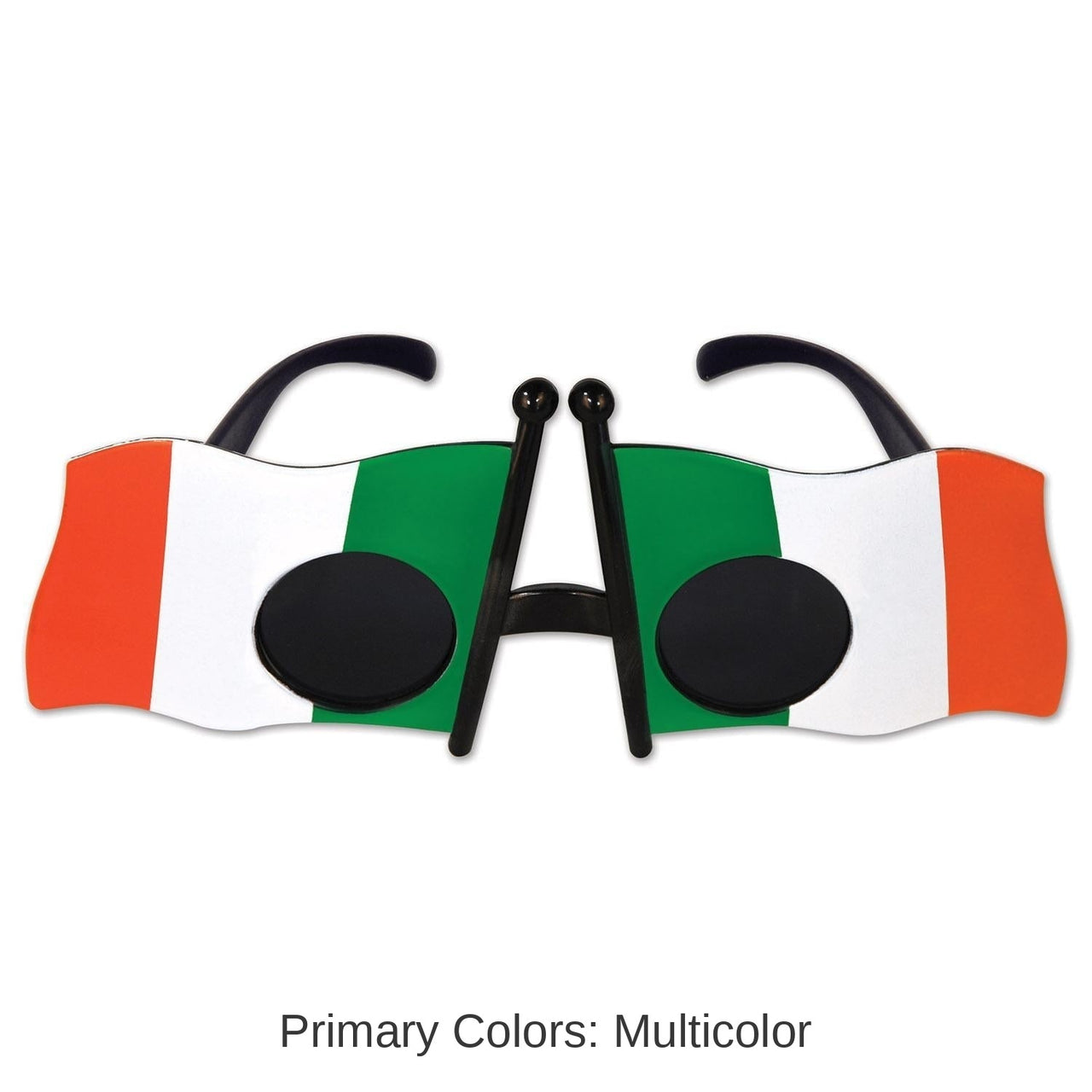 6 Pack Bulk Irish Flag Fanci-Frame Glasses