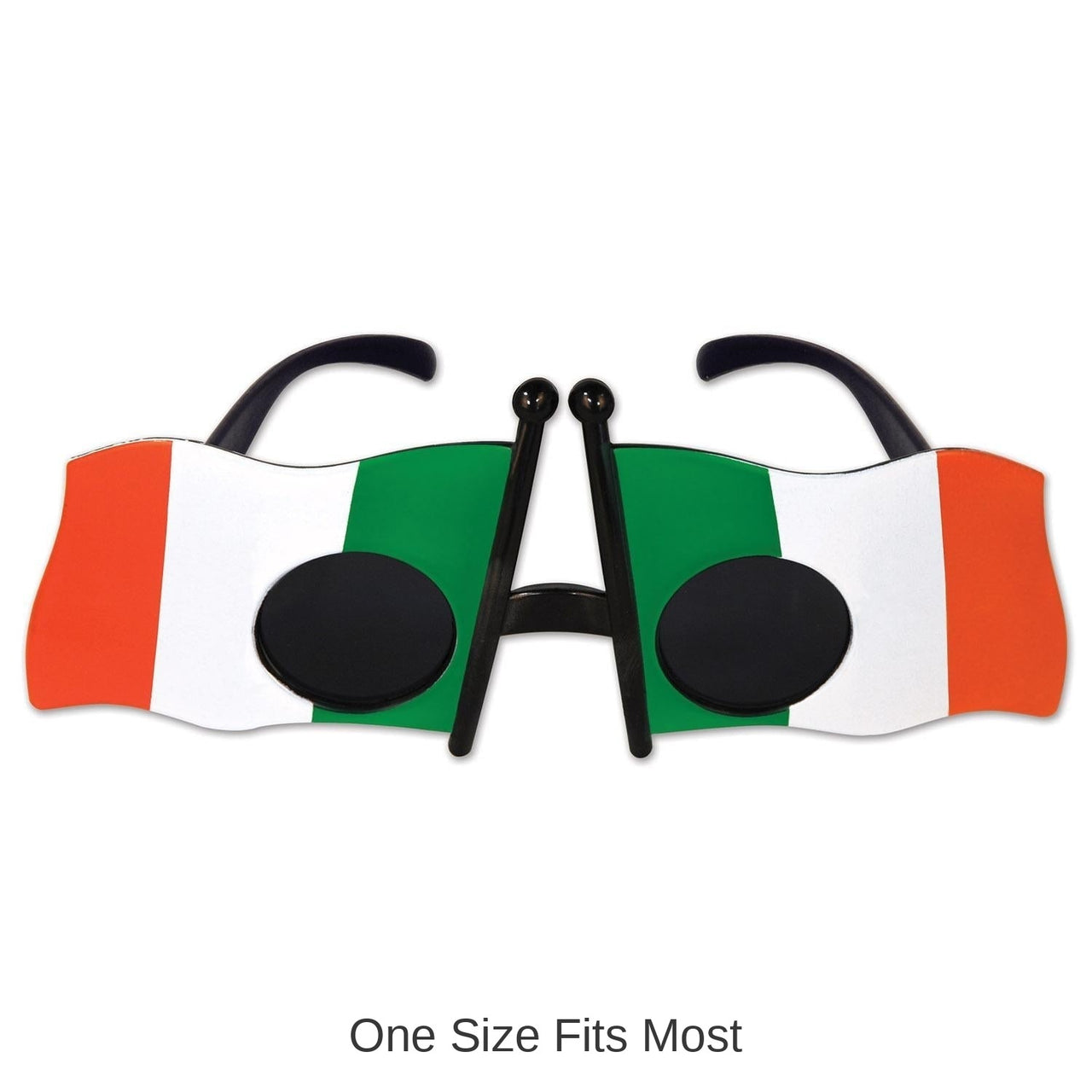 6 Pack Bulk Irish Flag Fanci-Frame Glasses