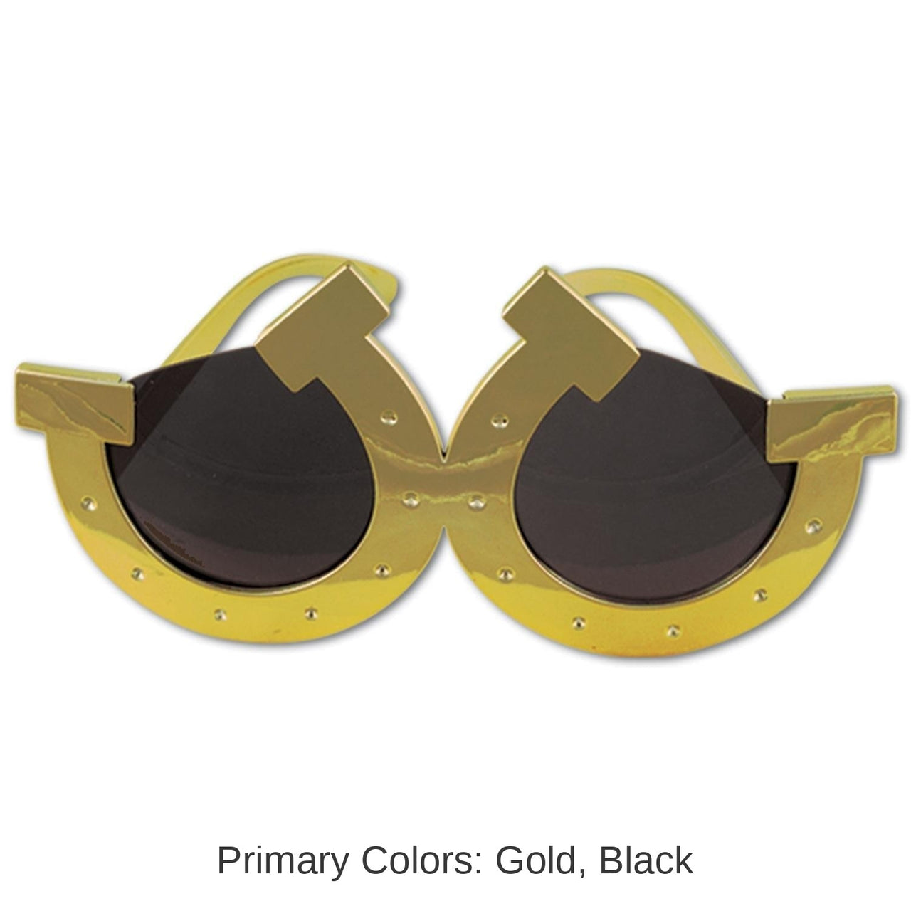 6 Pack Bulk Horseshoe Fanci-Frame Glasses