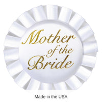12 Pack Bulk Mother Of The Bride Satin Button