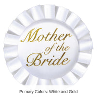 12 Pack Bulk Mother Of The Bride Satin Button