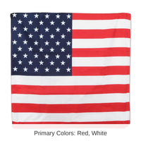 12 Pack Bulk Patriotic Bandana
