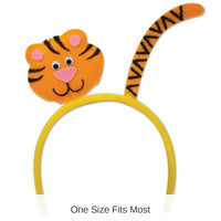 12 Pack Bulk Tiger Headband