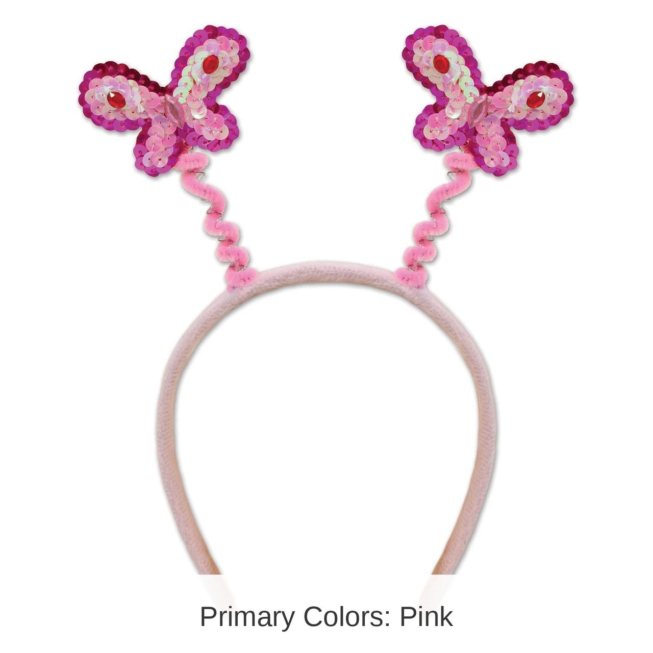 12 Pack Bulk Sequined Butterfly Boppers