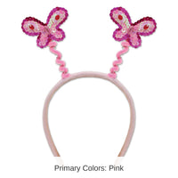 12 Pack Bulk Sequined Butterfly Boppers