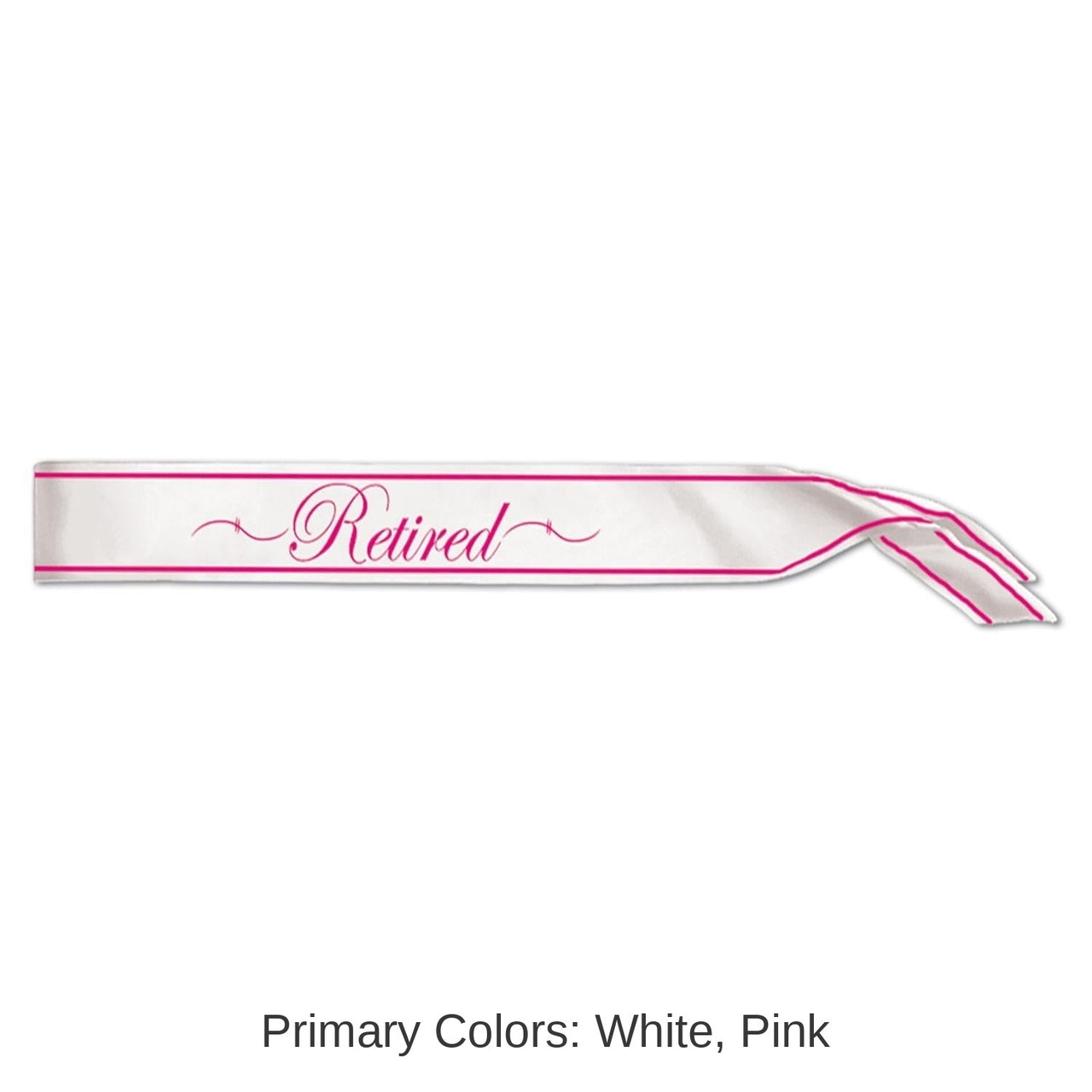 6 Pack Bulk Retired Satin Sash