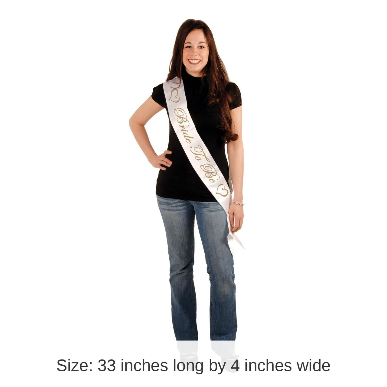6 Pack Bulk Bride To Be Satin Sash
