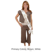 6 Pack Bulk Bachelorette Party Bridesmaid Satin Sash