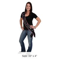 6 Pack Bulk Birthday Party Bitch Satin Sash