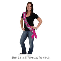6 Pack Bulk Plays Well With Others Satin Sash