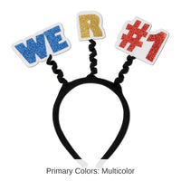 12 Pack Bulk Glittered We R #1 Party Boppers