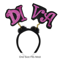 12 Pack Bulk Glittered Diva Boppers
